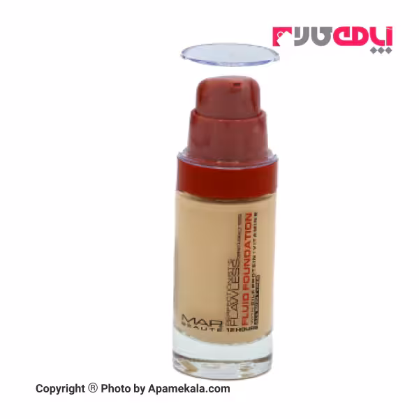 کرم پودر پمپی انواع پوست برند مپ بوته شماره F52