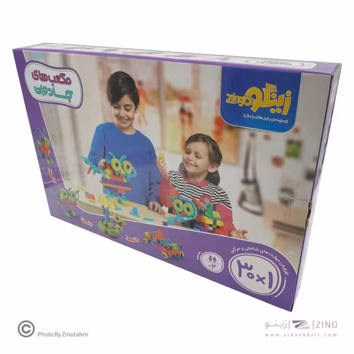 مکعب جادویی 1*30کیوب زینگو 155