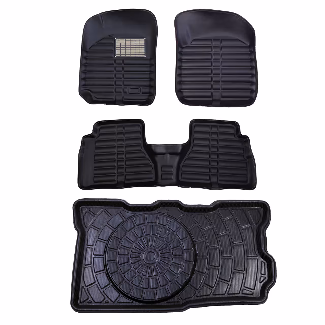 کفپوش سه بعدی پراید 111 به همراه کفپوش صندوق مدل LS