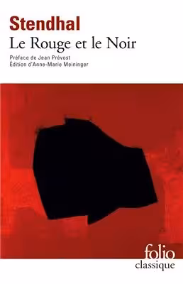 کتاب رمان فرانسوی قرمز و سیاه Le Rouge et Le Noir