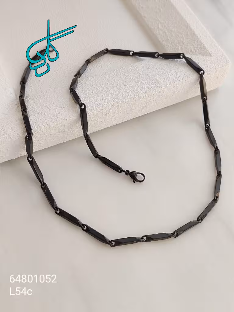 خرید گردنبند استیل کبریتی رنگ ثابت با کیفیت ضد حساسیت کد 1515304 - ردگل
