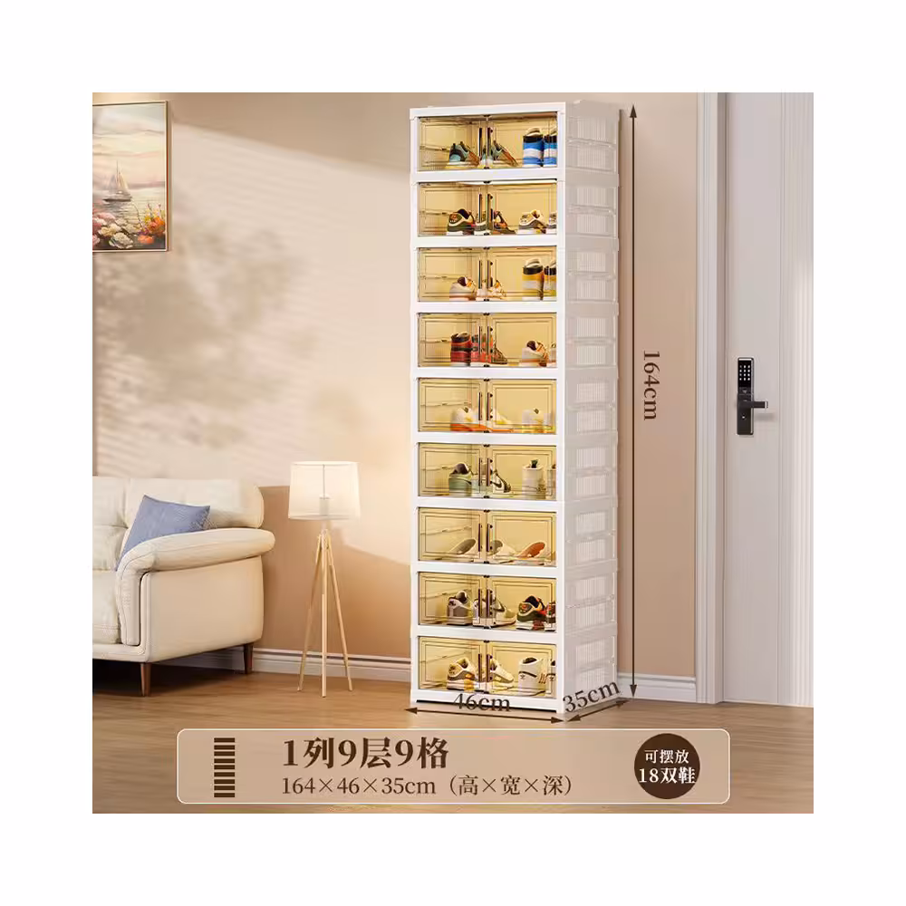 جاکفشی تاشو Cabinet Shose Folding Box Plastic