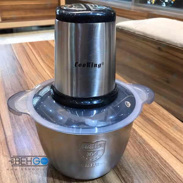 خردکن کوکینگ 3.5 لیتری چهار تیغ استیل قوی بهمراه پیچ گوشتی مدل CO-0310