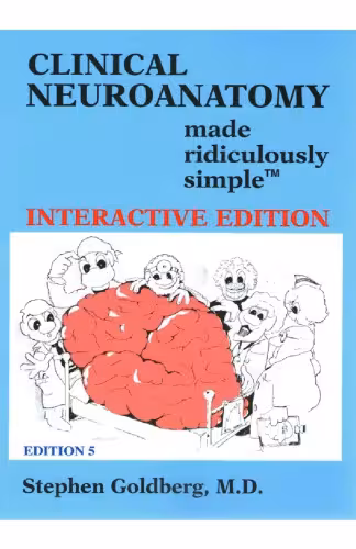 خرید و دانلود نسخه کامل کتاب Clinical Neuroanatomy Made Ridiculously Simple