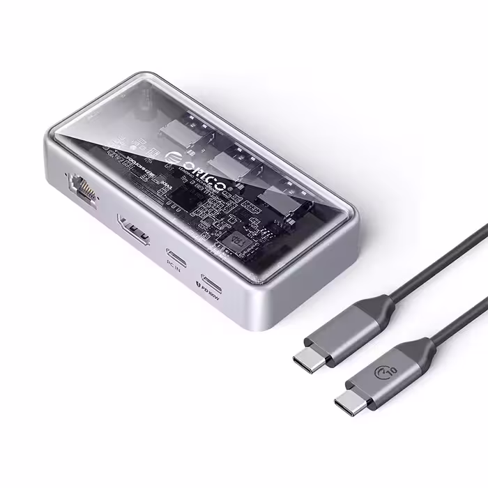 هاب و داک استیشن شیش پورت اوریکو مدل TM10-6P