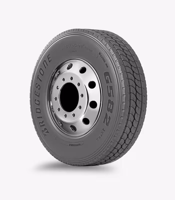 لاستیک بریجستون 12/00R24 گل G582 ( تاریخ تولید 2024 )