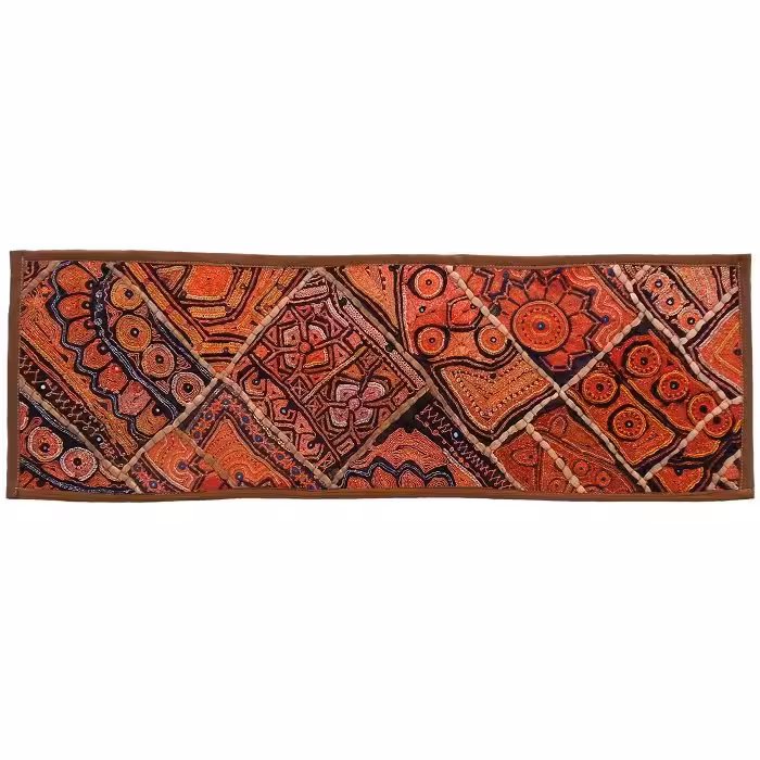 رومیزی مستطیل باریک سوزن دوزی گلابتون کد ZARIRAN7