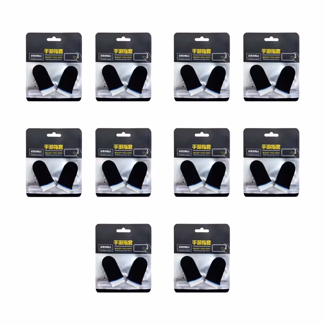 آستین انگشتی ضد عرق کنترل کننده بازی 20 عددی (10 جفتی)