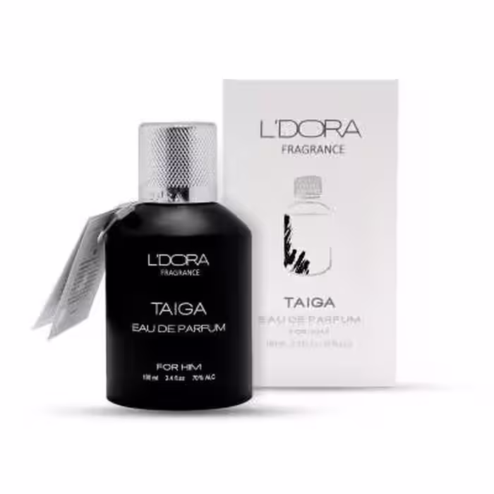 ادوپرفیوم مردانه مدل TAIGA لدورا فرگرنس 100 میلی‌لیتر