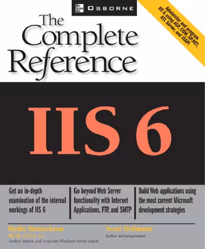 خرید و دانلود نسخه کامل کتاب IIS 6: The Complete Reference
