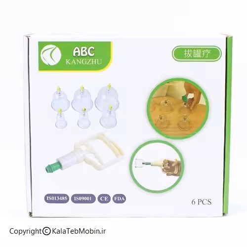 بادکش 6 لیوان ABC
