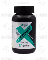 پودر کراتین مونوهیدرات پی ان سی کارن (100 گرمی)