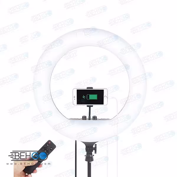 رینگ لایت مدل RL-14 به همراه سه پایه 2.1 متری