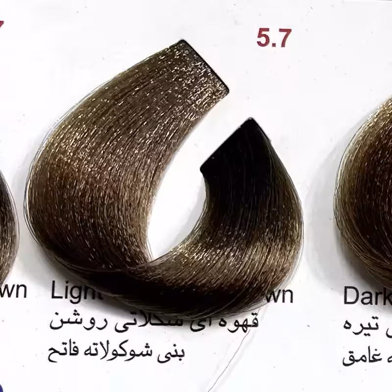 قهوه ای شکلاتی روشن 5.7 ،رنگ مو کم آمونیاک پیلون ویک عدد اکسیدان | amazonchi