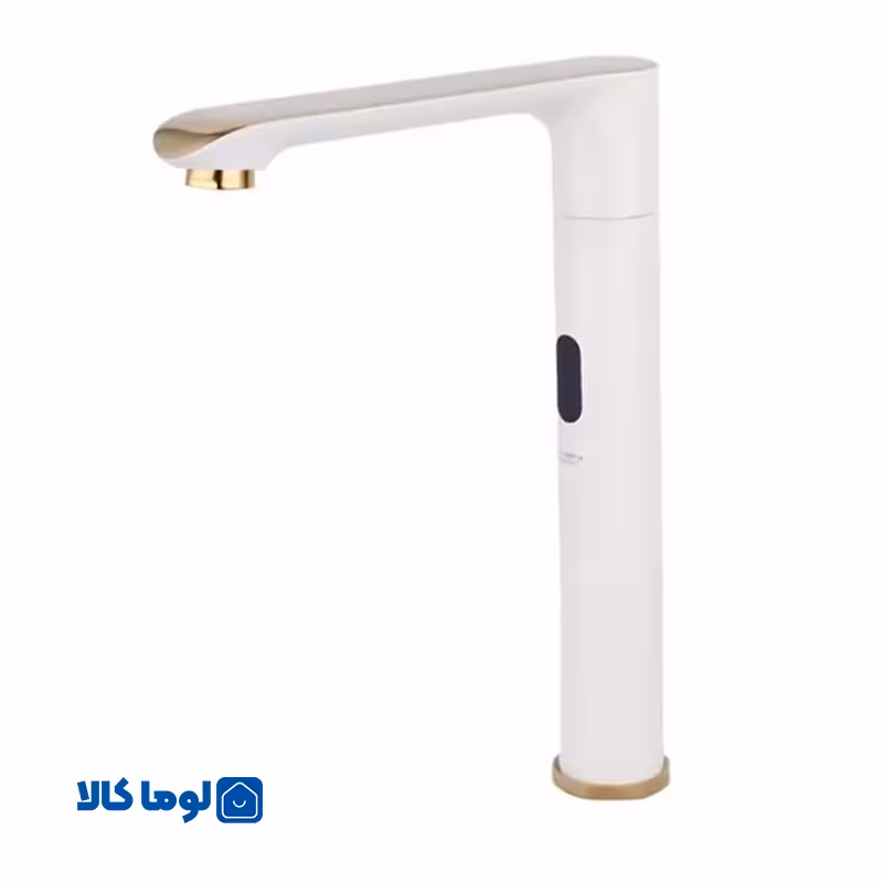 شیر روشویی پایه بلند هوشمند راسان مدل دینو شیری