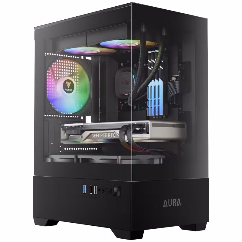 کیس کامپیوتر گیم دیاس مدل AURA GC9M ARGB