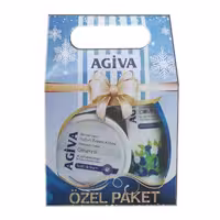 پک کادویی کرم مرطوب کننده آگیوا Agiva Glycerin حاوی عصاره گلیسیرین 300 میل   75 میل