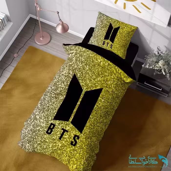 روتختی BTS طلایی یکنفره کد BD796