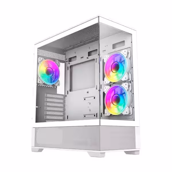 کیس گیمینگ گیم مکس Vista White | پردیس پازار