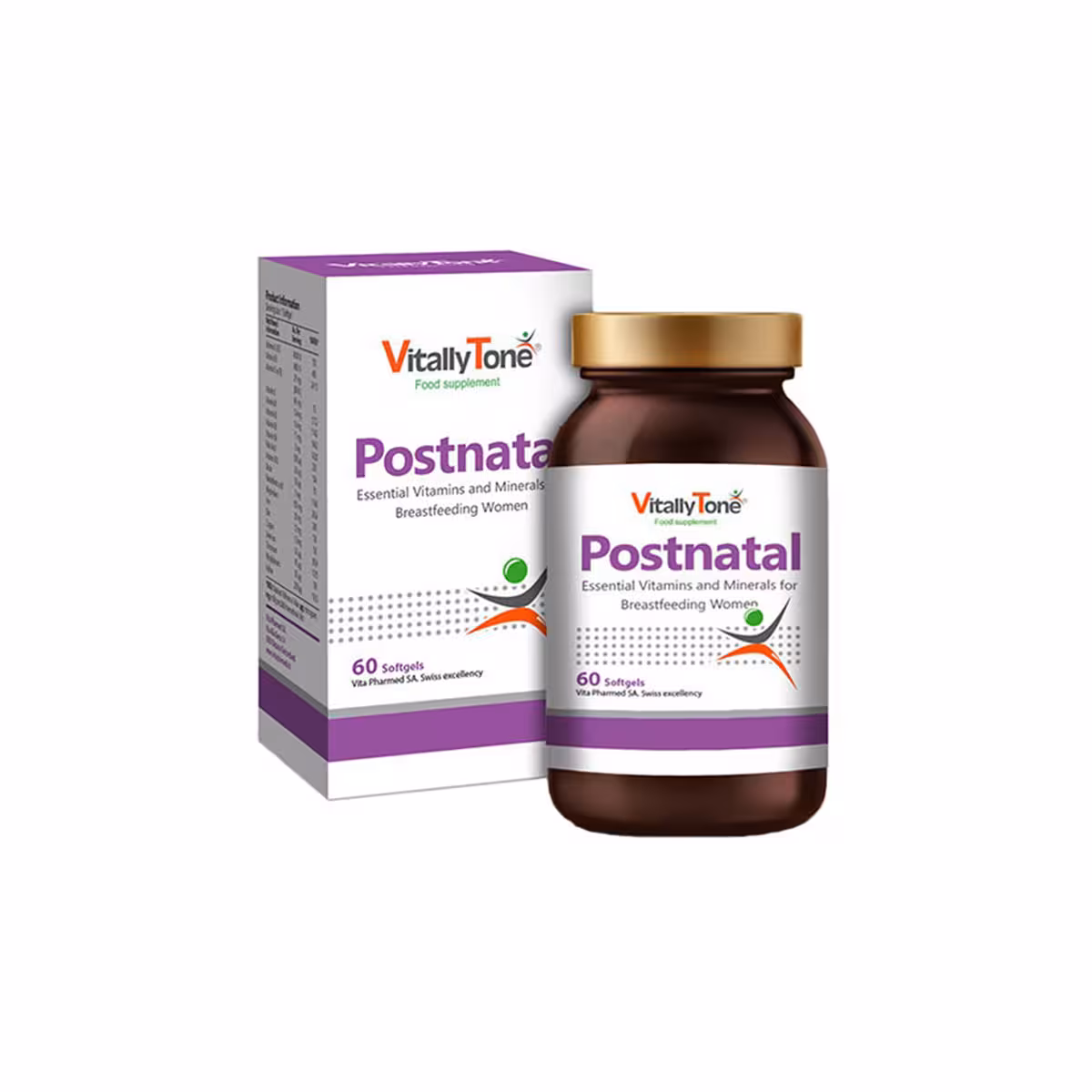 سافت ژل پست ناتال ویتالی تو (60 عددی) ویتالی تون – Vitally Tone