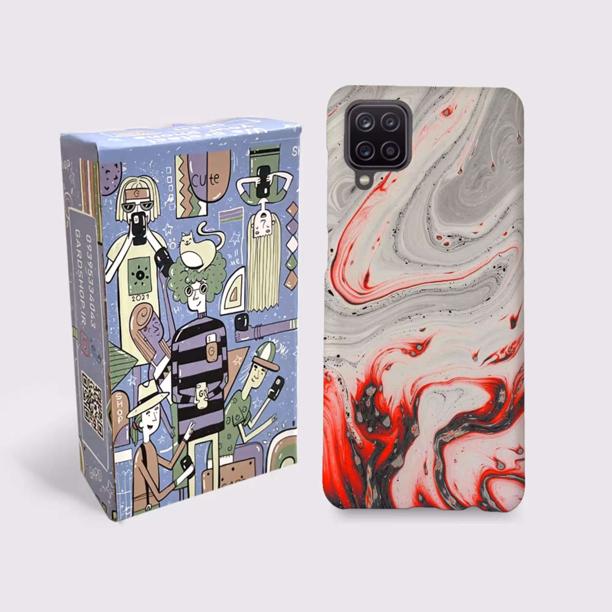 کاور گارد قاب مناسب برای گوشی موبایل سامسونگ A12/M12 -کدg3019