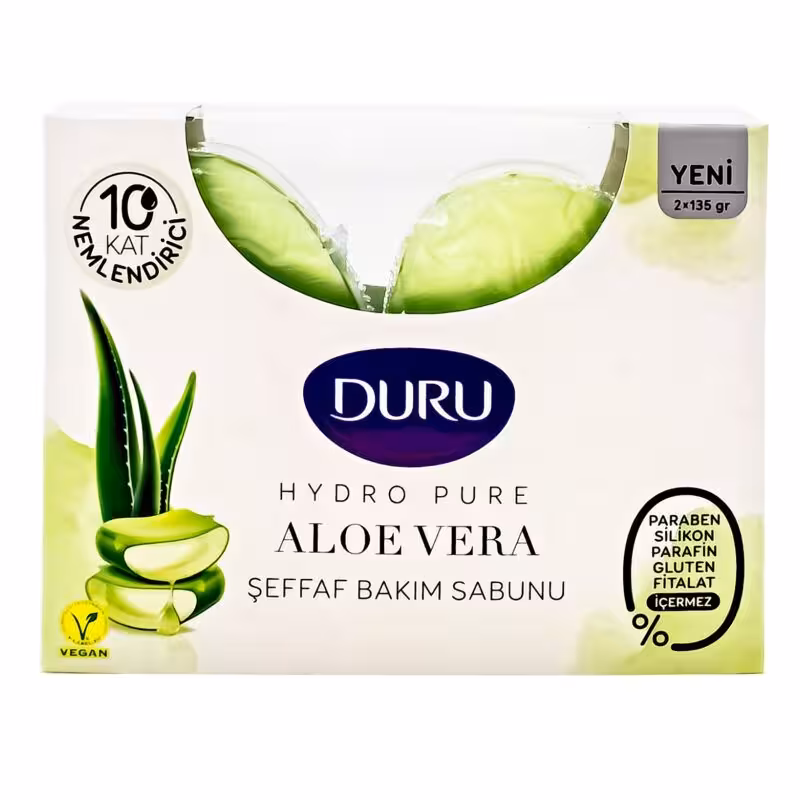 مشخصات، خرید و قیمت صابون آبرسان دورو حاوی عصاره آلوئه ورا بسته 2 عددی ⭐️ ویان مارکت