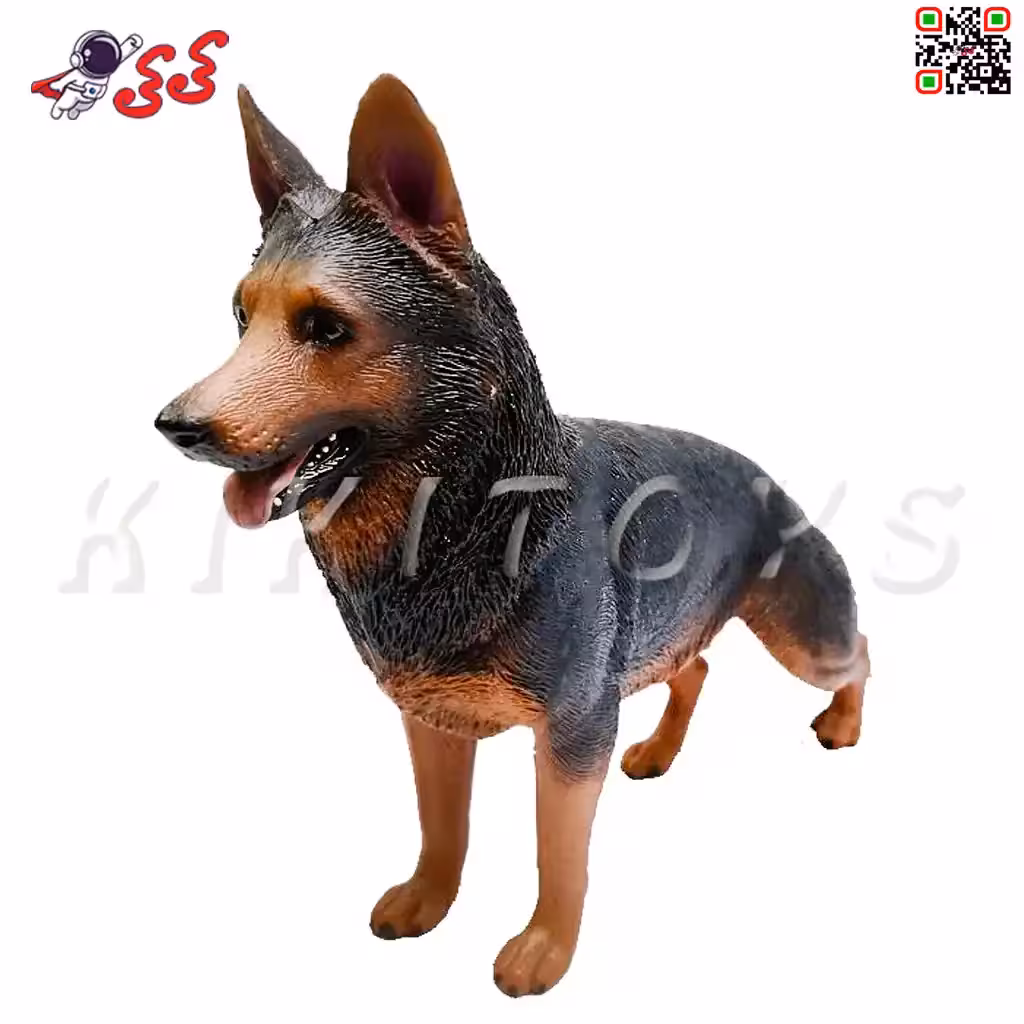 فیگور حیوانات ماکت سگ نژاد ژرمن شپرد آلمانی German Shepherd 1040