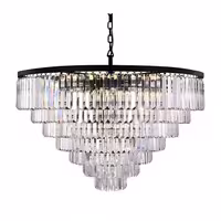 لوستر کریستالی 7طبقه گرد رایکا مدل کاردی  RAIKD44