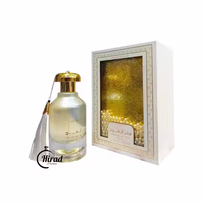 خرید عطر ادکلن د وایت عود فخر العود سفید ارض الزعفران - هیراد پرفیوم