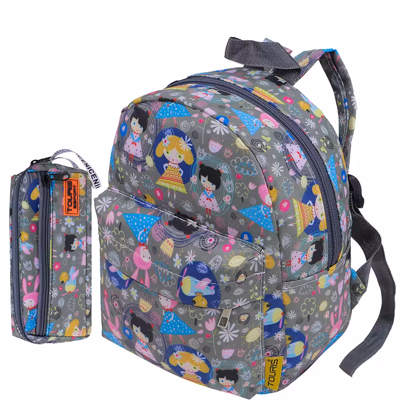 کوله پشتی توریث مدل AA-7781 به همراه جامدادی | چاوه