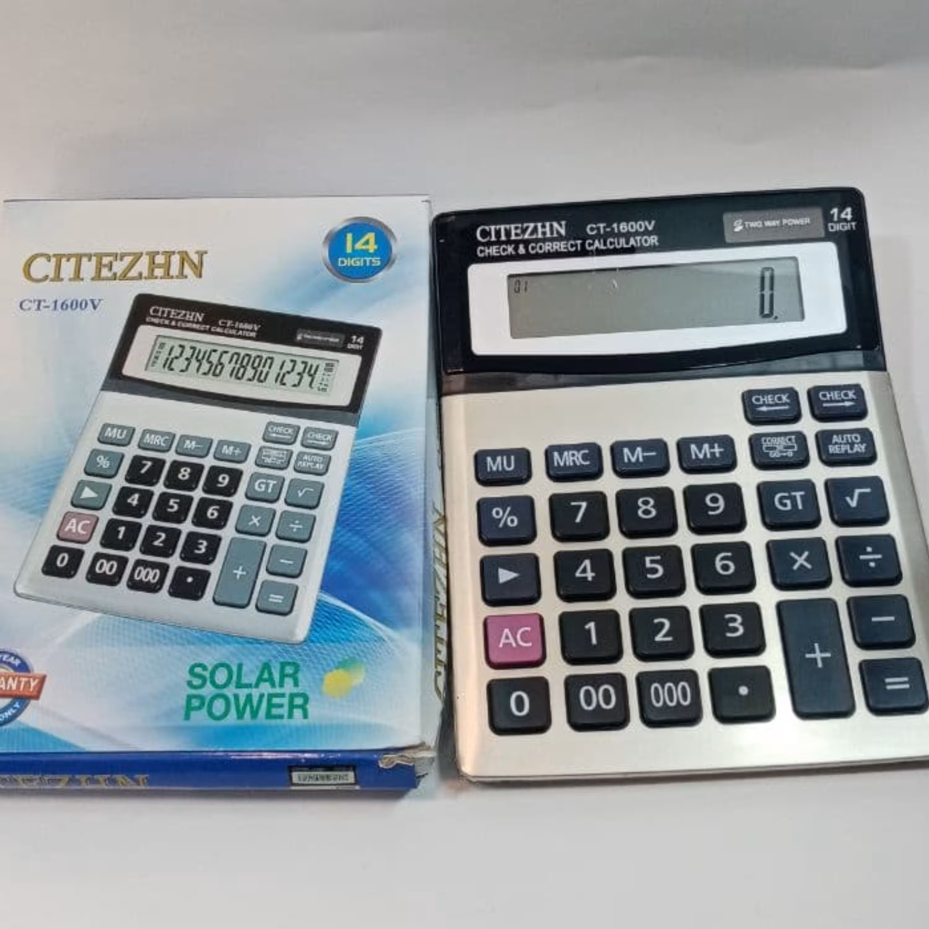 ماشین حساب رو میزی CITEZHN  مدل   CT 1600V