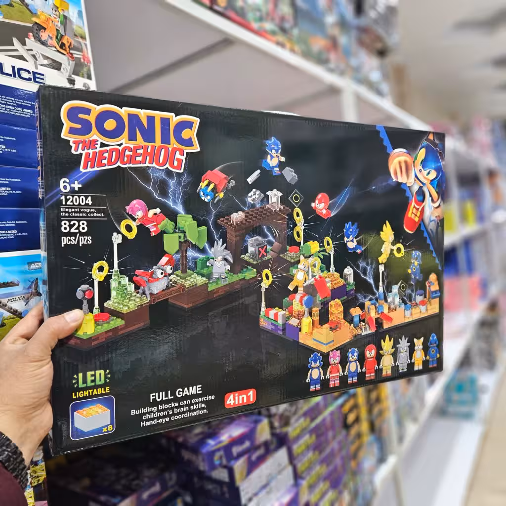 لگو سونیک 12004 دارای828 قطعه