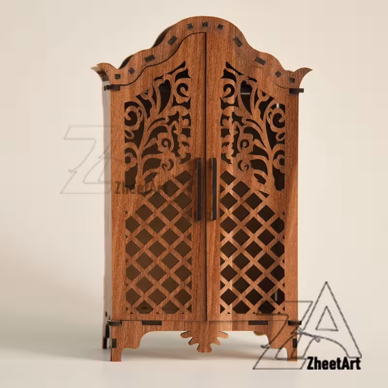 ماکت کمد دکوری( برای اتاق کودک و نظم دهنده زیورآلات )