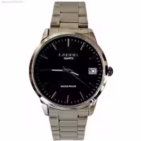 LAROS QUARTZ 5 STAR 80139D موتورژاپن لاروس موتور ژاپن ،، درب استیل ،، باصفحه مشکی و تقویم روزشمار بسیار شیک و لوکس