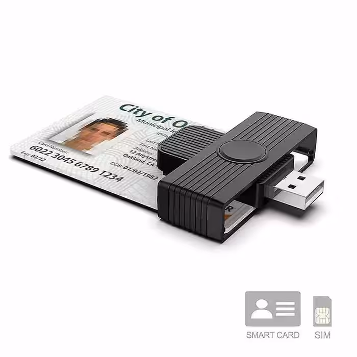 کارت خوان هوشمند کارت های بانکی مدل CR318