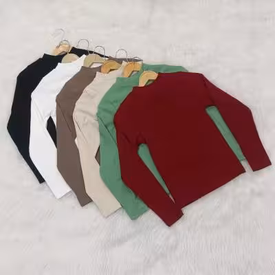 کراپ کبریتی یقه سه سانت آستین ساده