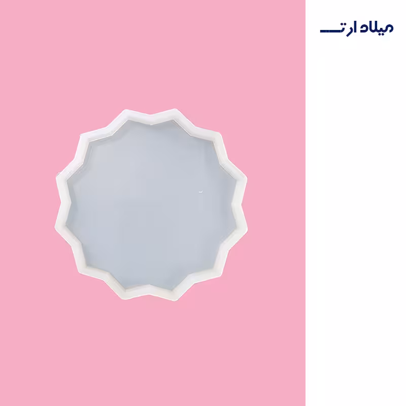 قالب سیلیکونی گرد 12 ضلعی 13 سانت
