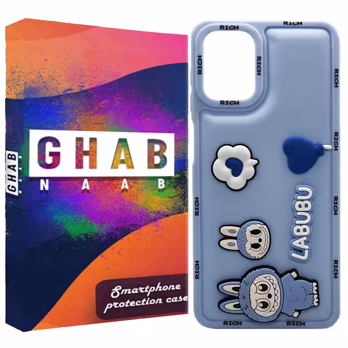 کاور قاب ناب طرح فانتزی مدل Labubu مناسب برای گوشی موبایل سامسونگ Galaxy A12 4G / A12 5G / M12 / F12 | کالا مکس