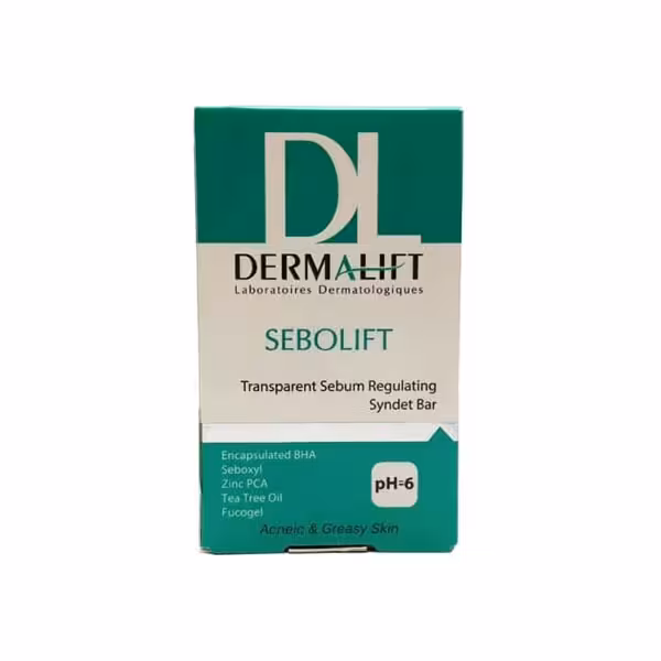 درمالیفت پن شفاف کاهش دهنده چربی سبولیفت(مناسب پوست چرب)