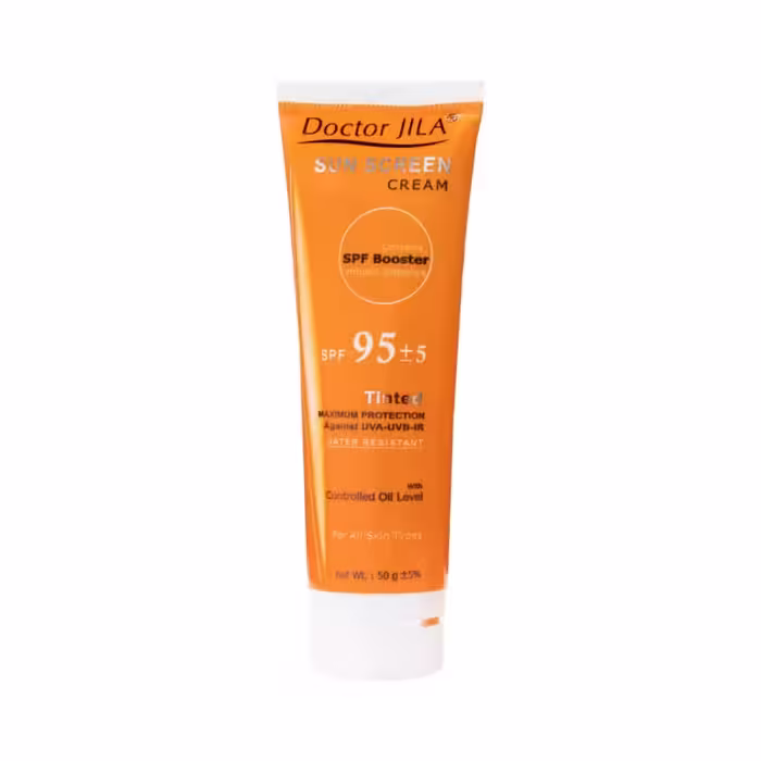 کرم ضد آفتاب SPF95 رنگی دکتر ژیلا