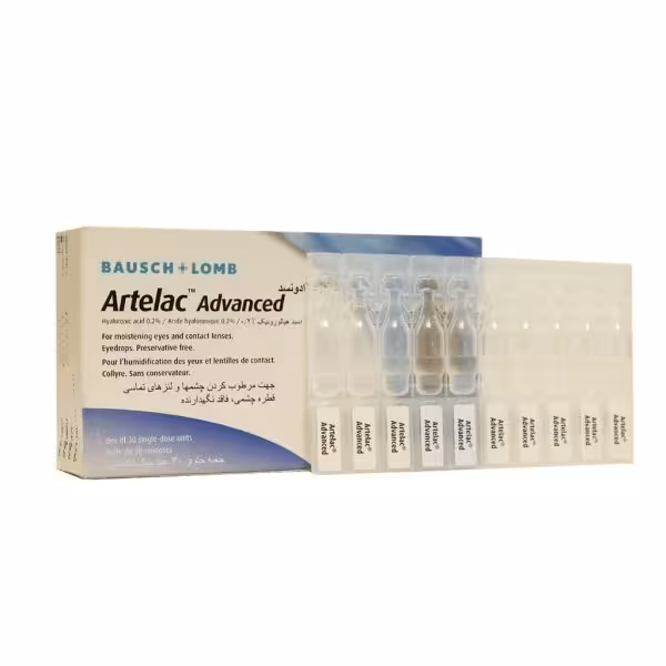 قطره تک دوز آرتلاک ادونسد بوش اند لومب 30 عدد