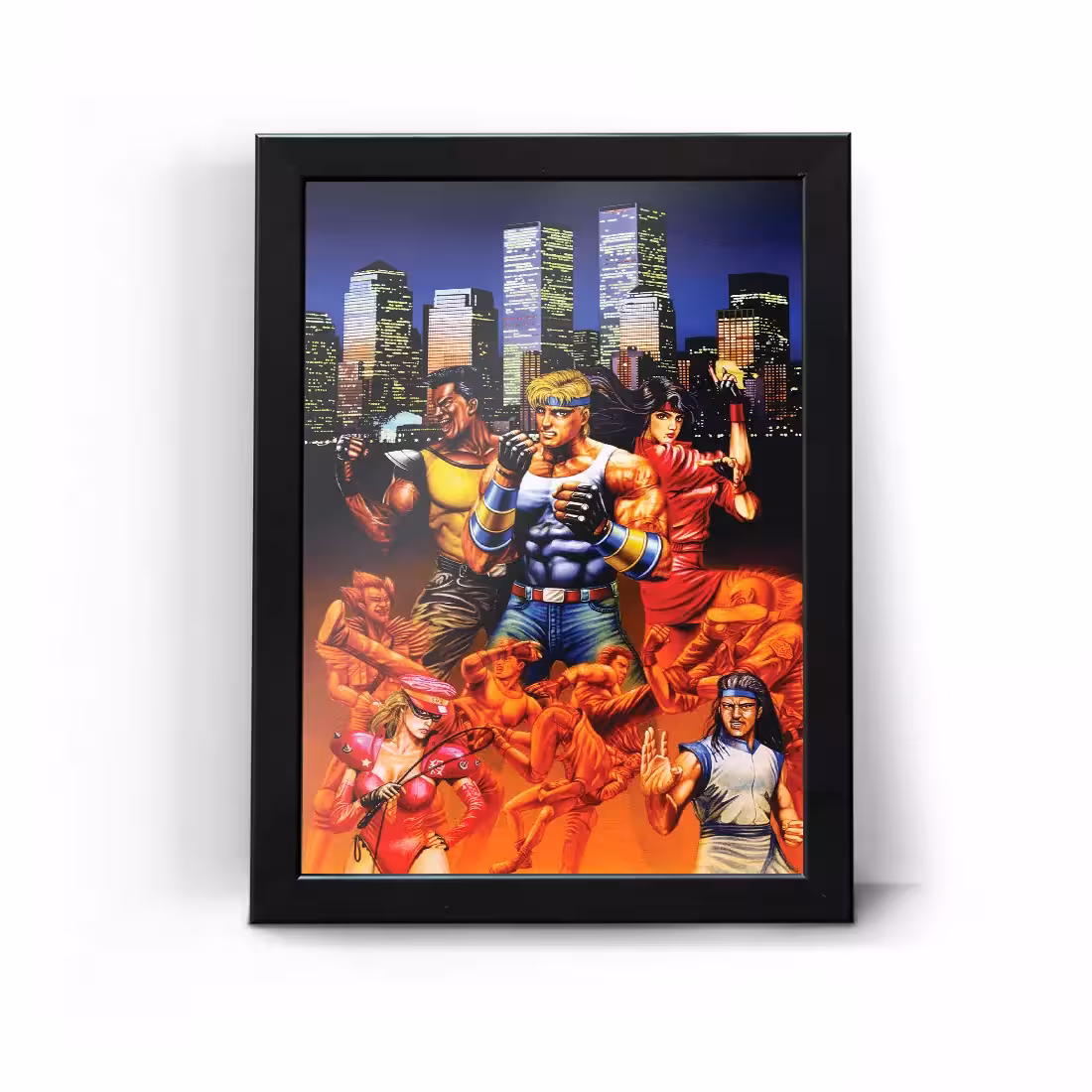 تابلو قاب شورش در شهر Streets of Rage