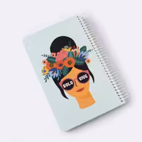 دفتر خط دار دختر کیچ بوک (KITSCH BOOK)