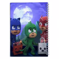 دفتر مشق کارتون پی جی ماسک ها