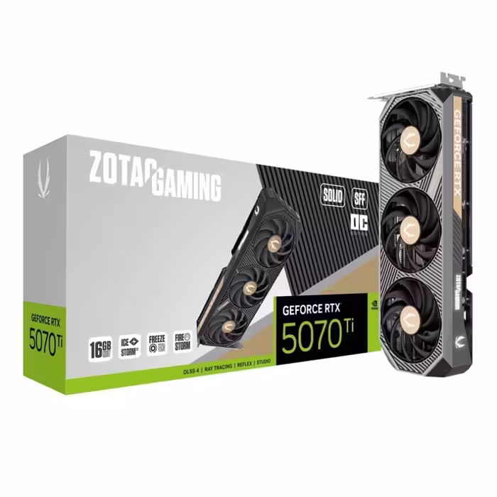 کارت گرافیک مدل RTX 5070 Ti SOLID SFF OC 16GB برند زوتک