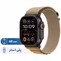 ساعت هوشمند اپل مدل Ultra 2 Black Titanium Case Alpine Loop 49mm - کالاوما