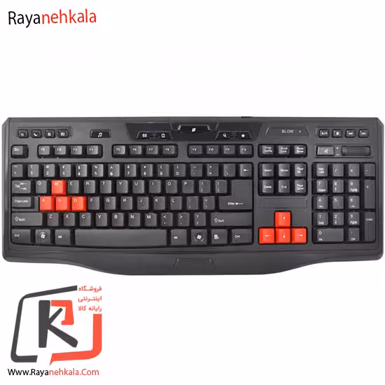 کیبورد تسکو مدل TK 8018 با حروف فارسی