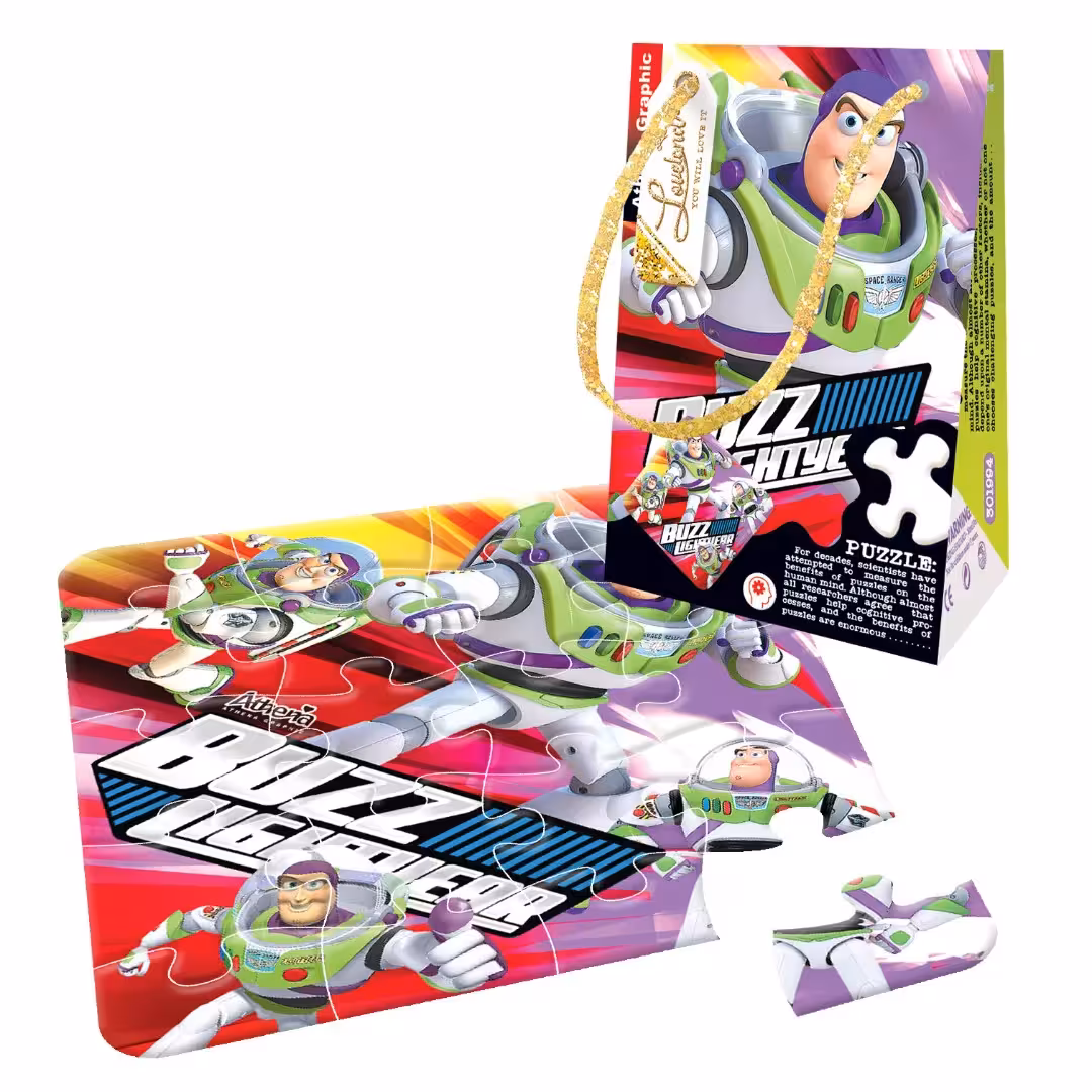 پازل پاکتی 18 تکه آتنا طرح بازلایترAtena