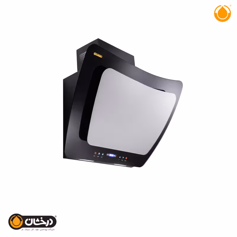 هود آشپزخانه درخشان مدل کلون سفید