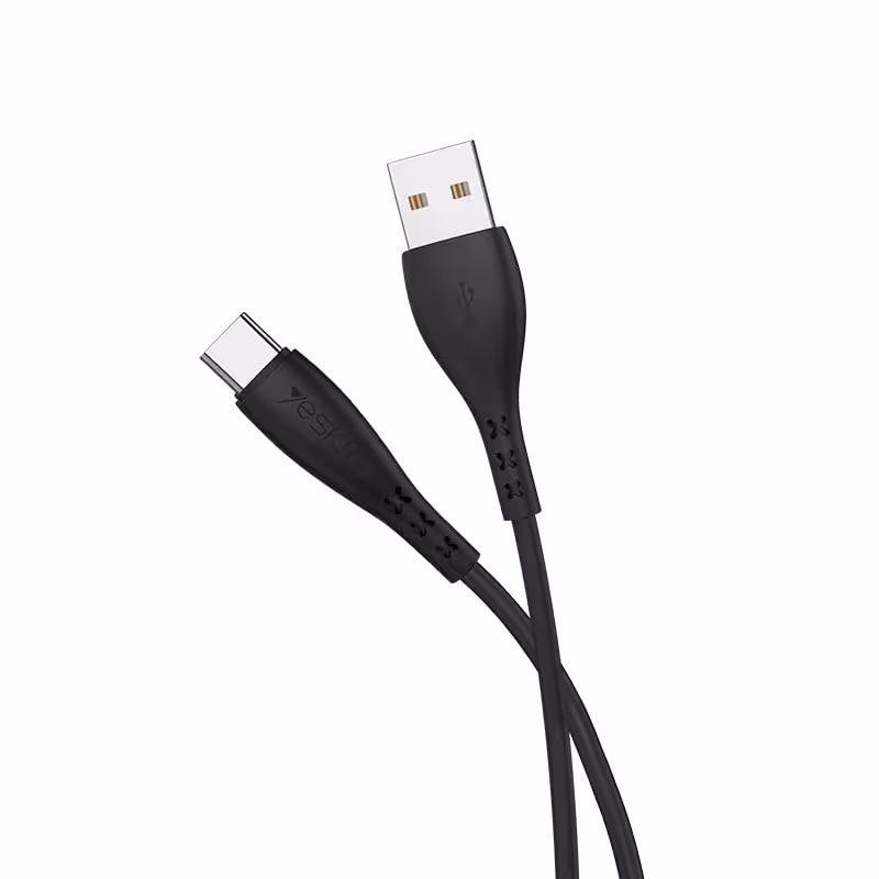 کابل USB به Type-C یسیدو YESIDO CA26 طول 1 متر 2.4 آمپر
